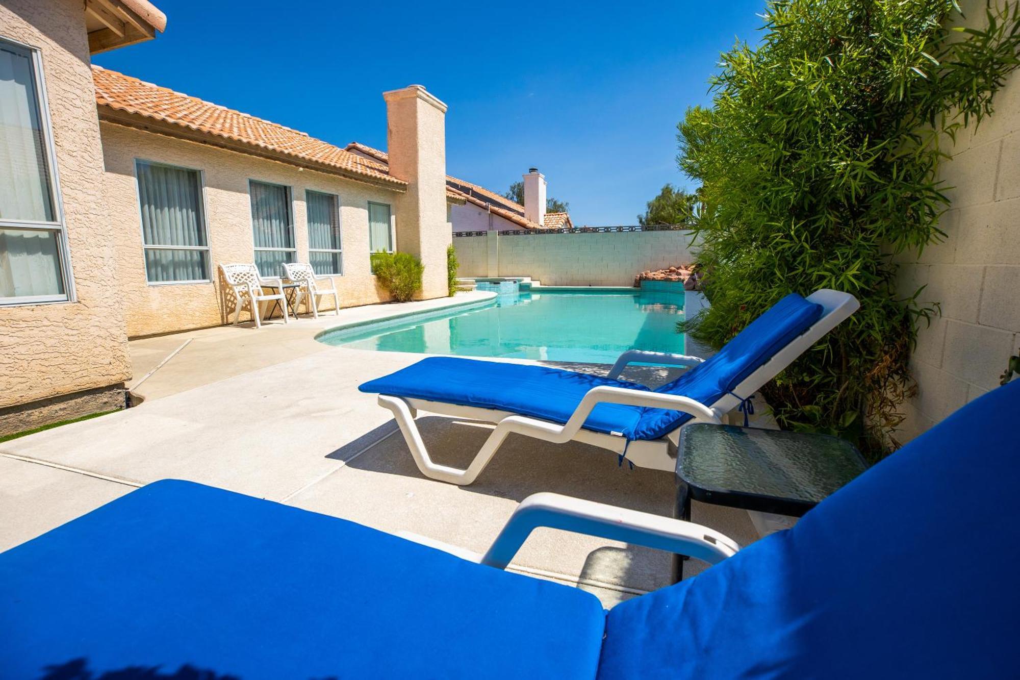 Luxury 1900 Sq Ft House Huge 46 Ft Pool & Hot Spa Las Vegas Eksteriør billede